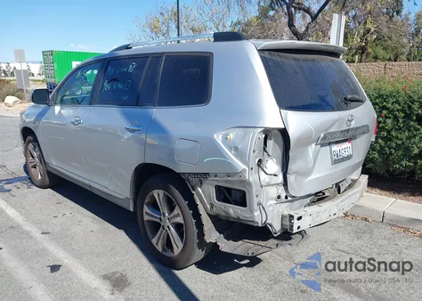 2011 Toyota Highlander Limited V6 z USA, uszkodzony, nr VIN 5TDYK3EH5BS025019